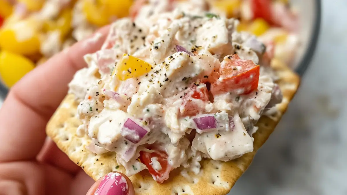 Italian Grinder Chicken Salad..