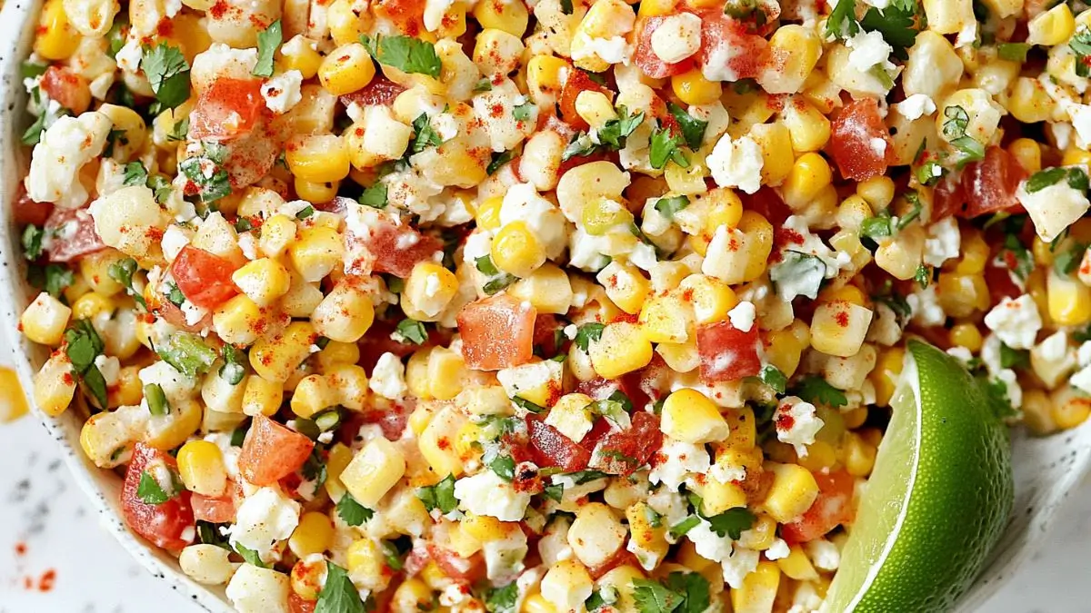 Mexican Street Corn Salad Recipe