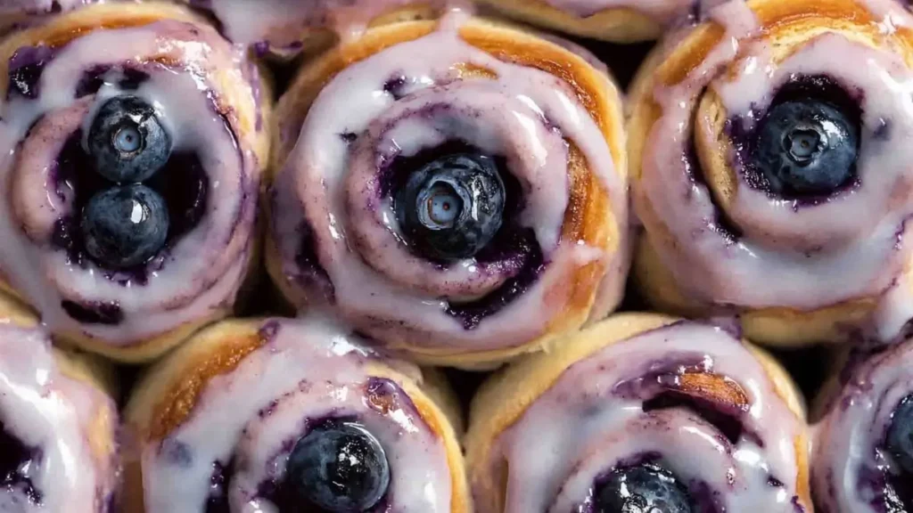 Blueberry Cinnamon Rolls